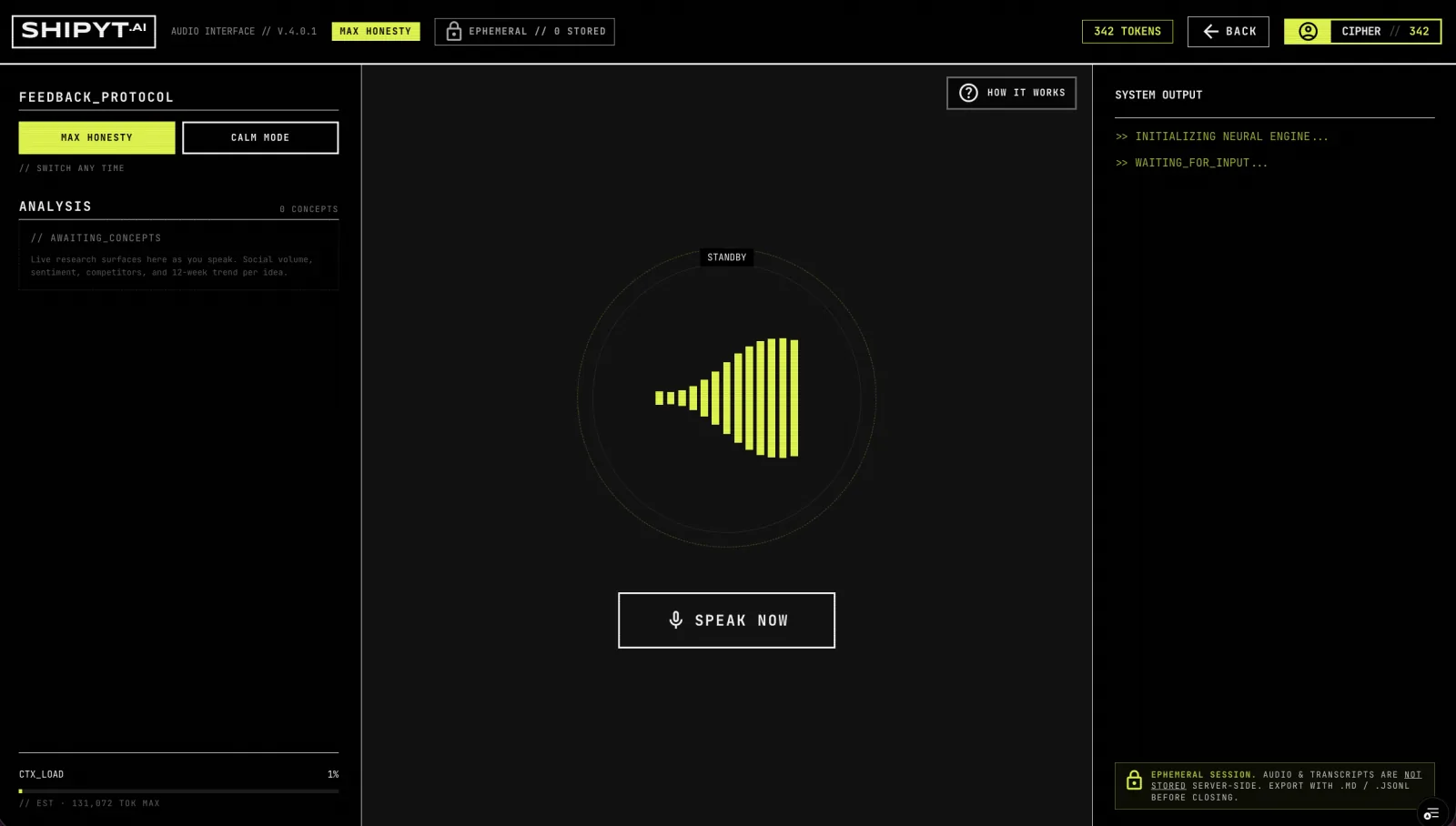 Shipyt.ai AI-driven product validation interface